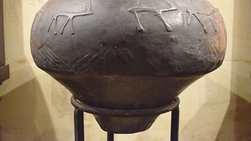 Ritual Pot with Hunting Scenes from Armenia