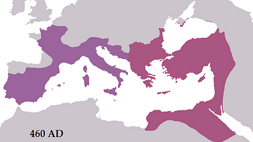 Byzantine Empire c. 460 CE