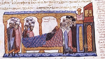 Dying Constantine VII