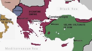 The Byzantine Empire c. 1090 CE