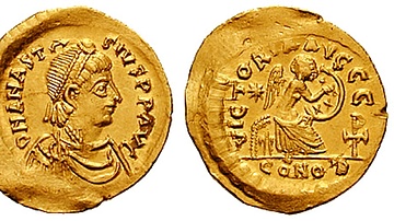 Coin of Anastasios I