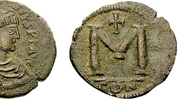 Copper Follis of Anastasios I