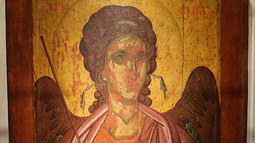 Georgian Archangel Michael Painting