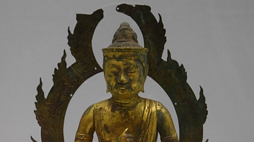 Japanese Statuette of Buddha