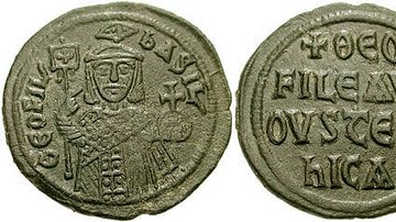 Follis Coin of Theophilos