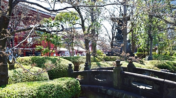 Japanese Gardens around Sensoji Temple