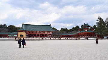 Heian Shrine in Kyoto, Japan