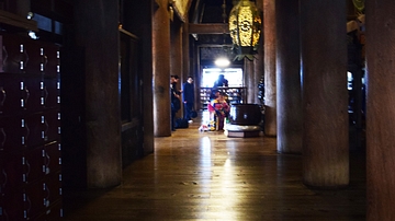 Corridor View inside Kiyomizu-dera Temple