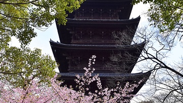 Kyoto's Five-Story Pagoda at Toji Temple