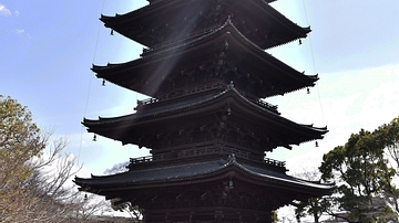 Toji Temple's Five-Story Pagoda