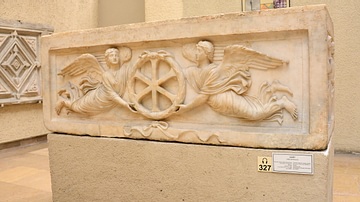 Byzantine Sarcophagus from the Imperial Cemetery