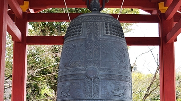 Belfry at Byodoin Temple in Uji