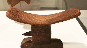 Tellem or Dogon Headrest from Mali