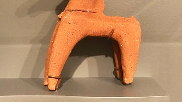 Terracotta Bull from Cyprus