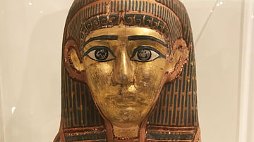 Mummy Mask of an Ancient Egyptian Woman