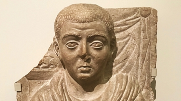 Funerary Relief of a Old Man