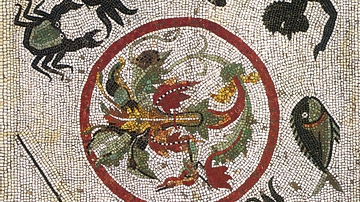 Pompeii Fishing Mosaic