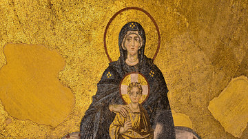 The Virgin and Child Mosaic, Hagia Sophia
