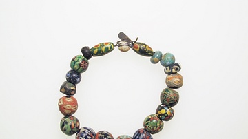 Roman Millefiori Glass Bead Necklace