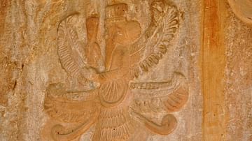 Winged Figure, Rock-Cut Tombs of Qizqapan