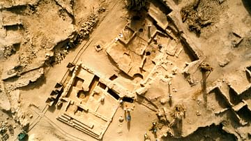 Aerial View of the Ruins at Germa (Garama)