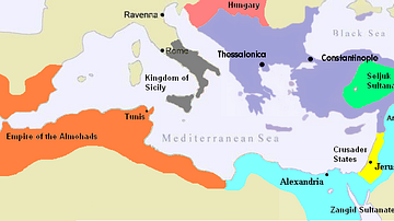 Byzantine Empire c. 1180 CE