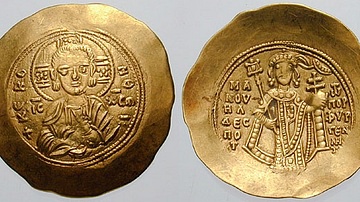 Hyperpyron Coin of Manuel I Komnenos
