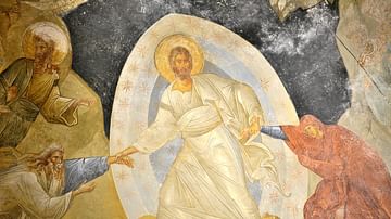 Anastasis Scene in Chora Museum