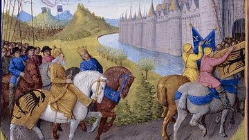 The Second Crusaders Arrive in Constantinople