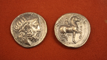 Philip II, Macedonian Silver Tetradrachm