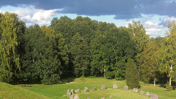 Scandinavian Stone Ship Burial