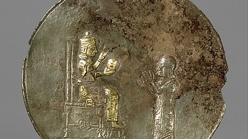 Urartu God & Worshipper