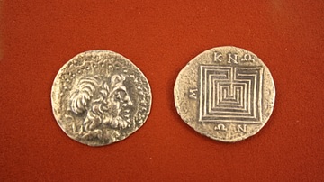 Cretan Silver Tetradrachm