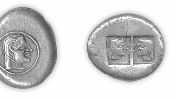 Colchian II Type Silver Didrachm