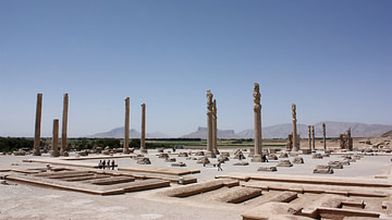 Alexandre le Grand et la Destruction de Persépolis