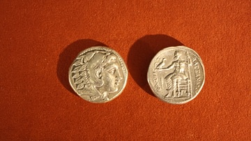Alexander the Great, Macedonian Silver Tetradrachm