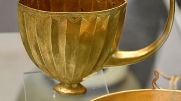 Gold Spouted Cup from Ur