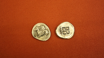 Pegasus & Swastika, Corinthian Silver Stater