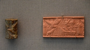 Myth of Etana Cylinder Seal