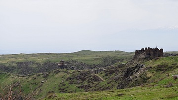 Ruins of Amberd Fortress and Vahramashen Church