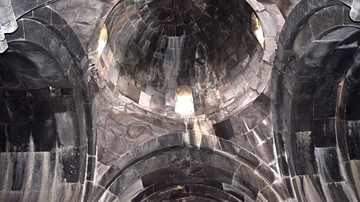 Interior Dome of Vahramashen Church
