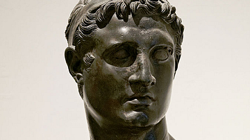 Bronze Bust of Ptolemy II Philadelphus