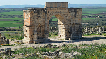 Arch of Caracalla in Volubilis