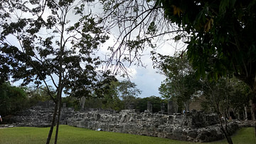 Maya Ruins of San Gervasio on Cozumel, Mexico