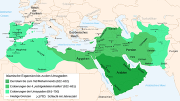 Expansion of Early Islamic Caliphates (Illustration) - World History ...