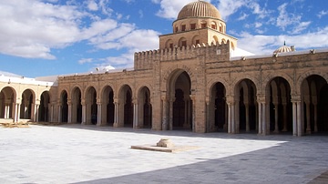 Kairouan Mosque Courtyard