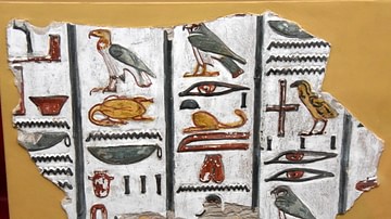 Egyptian Pyramids, Hieroglyphics, & Art
