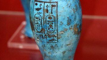 Vase Inscribed with the Cartouches of Amenhotep II
