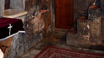 Interior of St. Astvatsatsin Church at Khor Virap