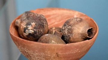 Pomegranates in a Bowl